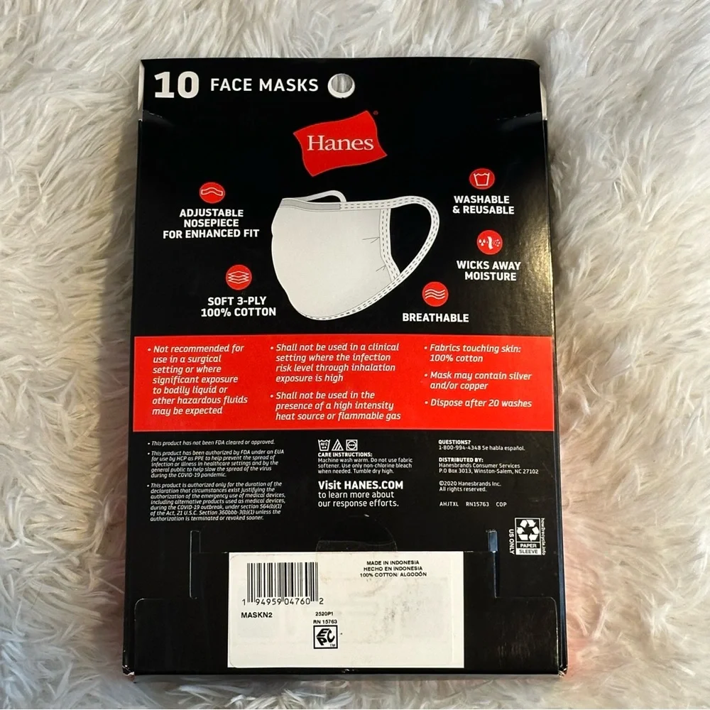 Hanes new box